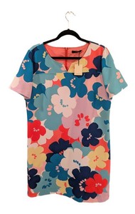 B - Womens Dress - Trina Turk Floral Shift Dress Size 14