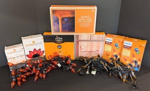 B - Halloween Lights Mixed Lot - Pumpkin Hollow, Philips & Hyde