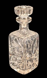 C - Vintage Crystal Decanter