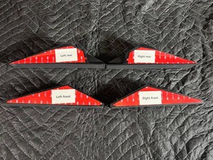 Tesla Cybertruck Concealed Door Handle Trim Set - 4-Piece