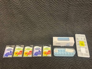 TrueLiving Wax Melts & Press Ice Trays Mixed Lot