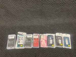 Asuwish & Assorted Phone Cases for Samsung, Cricket & iPhone (Lot of 8)