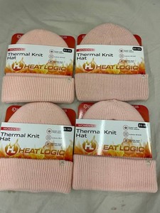 Heat Logic Womens Thermal Knit Hats (Lot of 4)