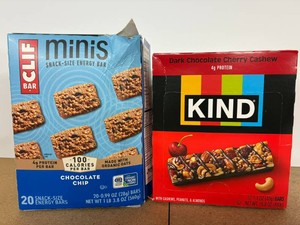 KIND AND Clif Bars