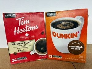 Tim Hortons and Dunkin K-Cups