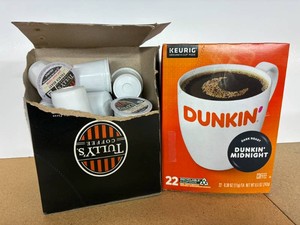 Dunkin Midnight and Tullys French Roast K-Cups
