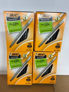 Bic Black Stic Pens