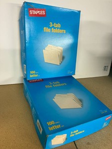 Manila File Folders