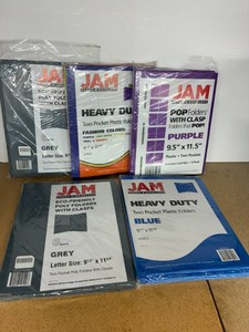 Plastic Two Pocket Folders