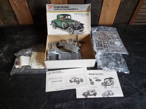 Fantastic JLE Hubley Cast Metal 1932 Chevy Coupe unassembled Model