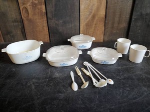 Rare Miniature Corning Ware Set - Plastic