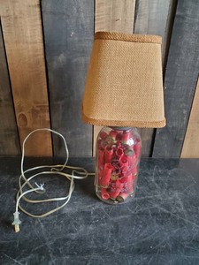 Perfect Side Table Lamp for the Hunting Shack