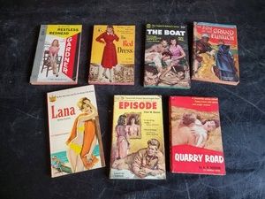 Collection of 7 Mid Modern Adverture Romance Books