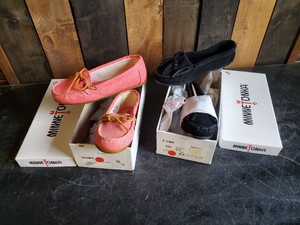 2 Pairs of Womens 5.5 Size New Never Worn Moccasins