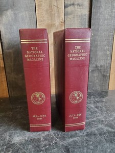 Rare Never Opened 1984 National Geographics Full Year