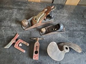 Vintage Tools, Wood Planes, & Boat Prop