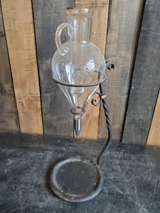 Wrought Iron Wine Aerator Decanter