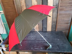 Perfect Condition Vintage Duck Handled Umbrella
