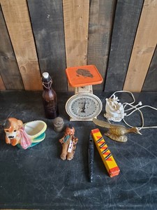 Lot of Medium Size Antiques and Collectibles