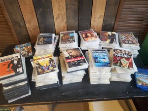 Fantastic Lot of 200 DVDs Lots and Lots of Movies