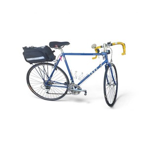 Vintage Blue Trek Elance 400 steel road bicycle made in the USA during the mid-to-late 1980s