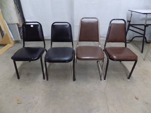 4 Padded Chairs