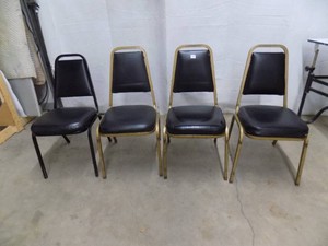 4 Padded Chairs