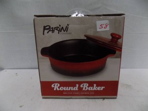 Parini Round Baker, Non-stick Ceramic Bakeware Dish