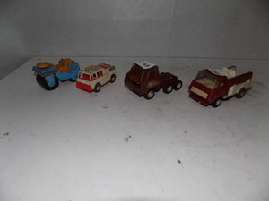 Vintage 4 Small Trucks Tonka  Buddy L