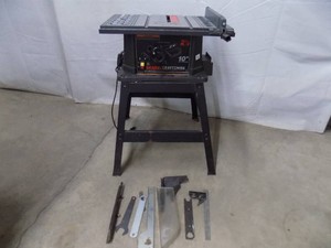 Craftsman 10 Table Saw  Stand