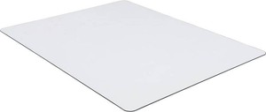 $220 Lorell Tempered Glass Chairmat, 48W x 60D