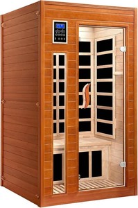 $1400 X-Vcak 1-2P Infrared Sauna, 7-Color Light
