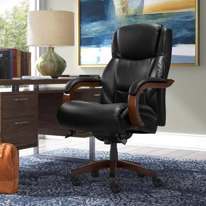 $615 La-Z-Boy Big & Tall Executive Chair, Leather