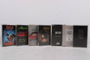 Classic Rock Audio Cassette Tape Mixed Lot (Lot of 7)
