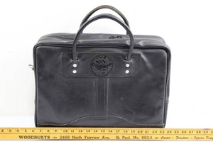 Duluth Pack Black Leather Briefcase