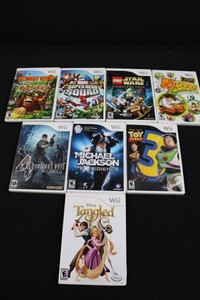 Nintendo Wii Video Game Collection - Disney, Marvel & More (Lot of 8)