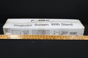 P-JING Projector Screen With Stand - 2300 X 2000 Mm