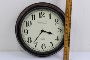 Sterling & Noble Round Analog Wall Clock