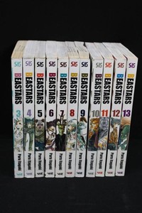 Beastars Manga Volumes 3-13 by Paru Itagaki (Lot of 11)