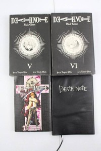 Death Note Manga Volumes & Themed Notebook (Lot of 4)