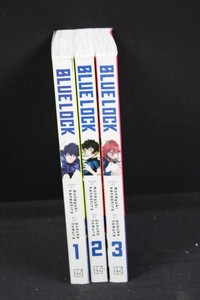Blue Lock Manga Volumes 1-3 (Lot of 3)