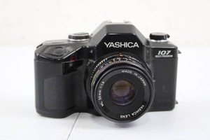 Vintage Yashica 107 Multi Program 35mm Camera With 50mm Lens (not tested)