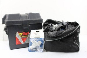 PowerStart Battery Box, Casters & ClosetMaid Hardware Mixed Lot