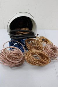 Assorted Copper Power & Speaker Cables