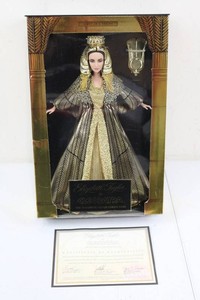 Elizabeth Taylor in Cleopatra Collectible Doll With Certificate