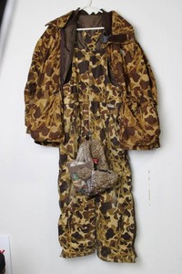 Mountain Prairie Camouflage Insulated Coveralls Size M