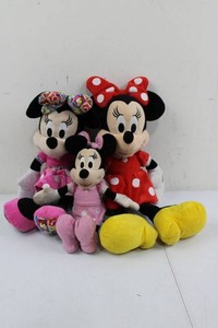Minnie Mouse Plush Dolls - 3-Piece Set