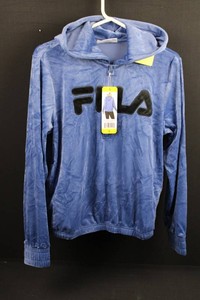 FILA 455 Marlin Hooded Pullover Sweatshirt Size S
