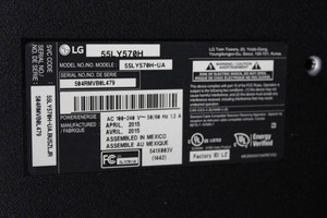 LG 55LY570H-UA 55-Inch (Tested, works)