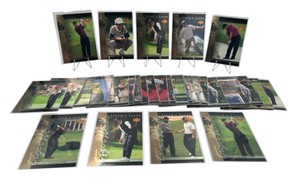 Huge Tiger Woods Upper Deck Golf Card Lot